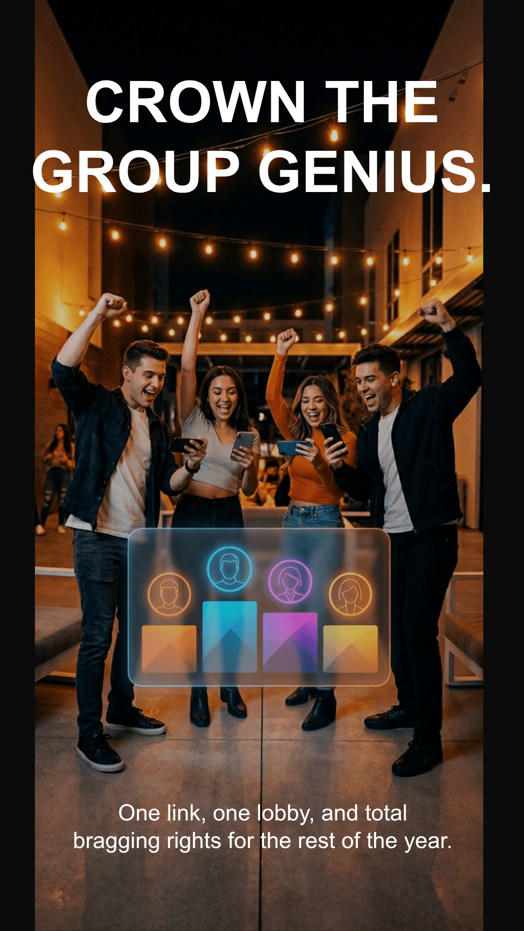 Quizmo social ad creative